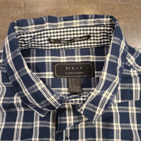 Forever 21 Plaid Button Up - Picture 3 of 3